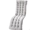 High Back Patio Chair Cushion Comfortable Recliner Pad Replacement