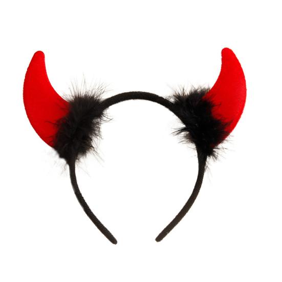 

Головной убор на Хэллоуин, повязка для волос, привлекательное праздничное украшение, реквизит для фотосессии, декоративные аксессуары для головных уборов чёрный