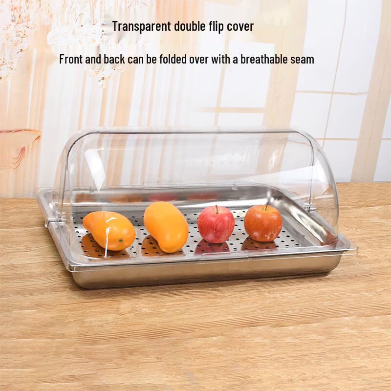 Commercial 304 Stainless Steel Food Display Tray