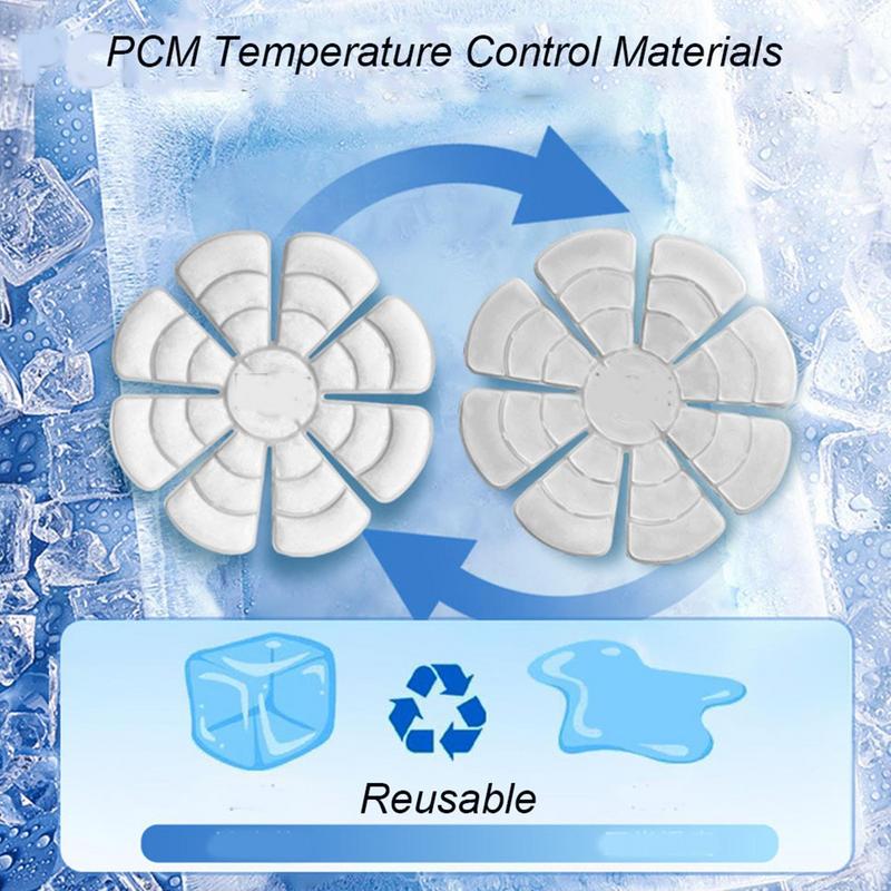 Sum-mer Cooling Hard Hat Liner Motorcycle Helmet Cooling Insert Pad Ice Cap Mat For Cycling Hiking Camping Helmet Accessories