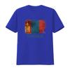 Mongolia Flag T Shirt Asian Country Souvenir Patriotic Design for Proud Mongolians Vintage Washed Unisex Stylish