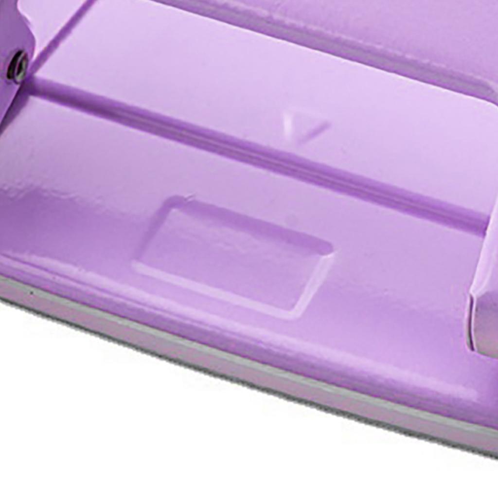 Double Hole Punch 6mm Hole Spacing 2 Hole Paper Puncher Desktop Paper Punching Tool for 1mm Thick Paper