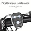 Bicycle Turn Signal Taillight, USB Rechargeable Wireless Remote Control LED Bicycle Light, Cycling Equipment