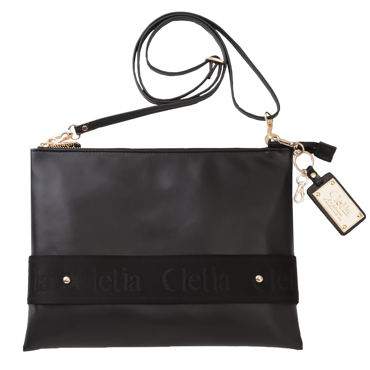 

Shoulder Bag Clutch Bag 2way Sacoche with Charm Serena Series [Cleria] Women s [CL-25827] (Renoir)