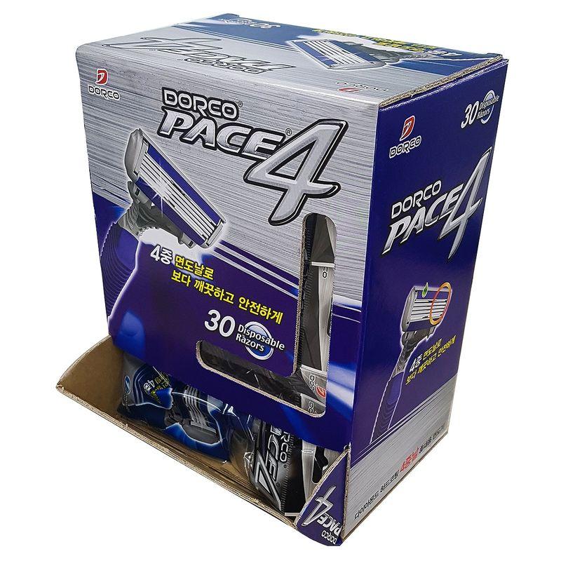

Dorco Pace4 Disposable Razor 30ea