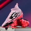 Soccer Shoes Men's TF/FG Football Boots Non-slip Breath-Focused Outdoor Grass Soccer Boot High-Top Sport Activities Football Field Cleats