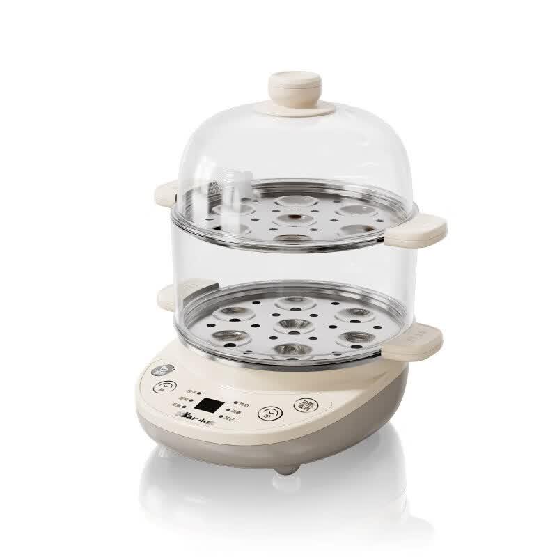 Bear Double-Layer Multifunctional Egg Steamer CN plug (adapter included)
