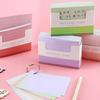 150Pcs Colored Index Cards Non-Sticky Smoothly Writing Vibrant Color Compact Size Wide Application Thick Message Notepads Index Flashcards Office