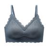 New Latex Underwear One Piece Seamless Bra for Women Without Steel Ring Gathering Comfortable Bra