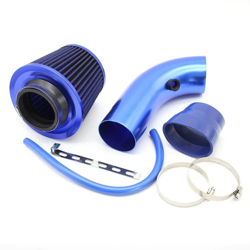 76mm/3Inch Aluminum Universal Car Accessories Turbo Induction Pipe Tube Kit Car Cold Air Intake System