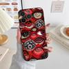 Vintage Evil Eyes Phone Case Black Silicone Soft Shell For IPhone 17 16 15 14 13 12 11 Air Pro Max Plus Hot Sale