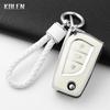 Fashion Tpu Car Key Case Cover For Toyota Aygo Yaris Highlander Camry Rav4 Corolla Land Cruiser Prado Protected Keychain Fob Bag