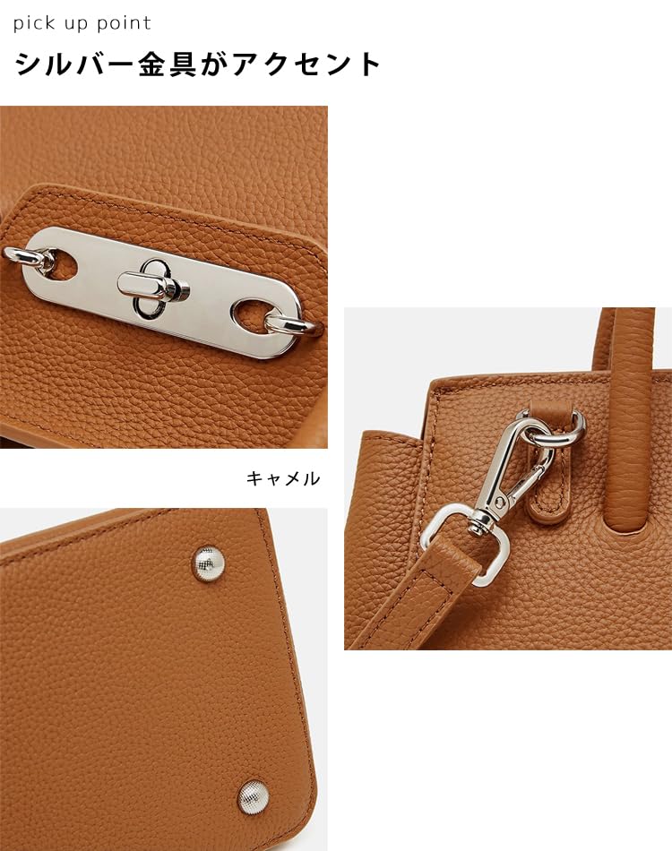 Dress Genuine Leather Shoulder Bag for Perfect for Genuine Mini Mini Boston Stylish Cowhide Leather Bag K.O. Women, Commuting, Handbag, Leather,