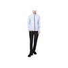 Li Ning Mens Training Series Cardigan Stand Collar Letter Long Sleeve Sweatshirt Unisex Sweatshirt Black Water-Blue AWDS393-3