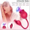 Rose Vibrator Clitoral Sucking Vibrator Rose Toys Vibrating Eggs Suction G-spot Vaginal Anal Stimulator Breast Nipple Massager