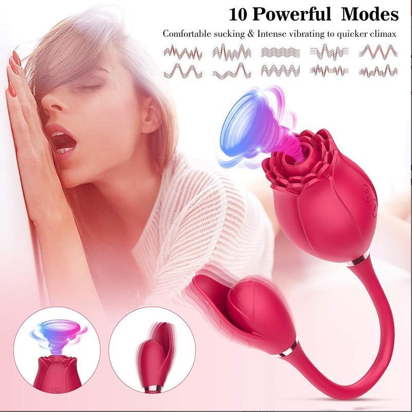 Ružový vibrátor klitorisový sací vibrátor Rose Toys Vibračné vajíčka Odsávanie bodu G Vaginálny análny stimulátor Masážny prístroj na prsné bradavky