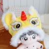 1 set Chinese Style Doll Clothes Outfit Dancing Lion Doll Dress Up Set  New Year Gift