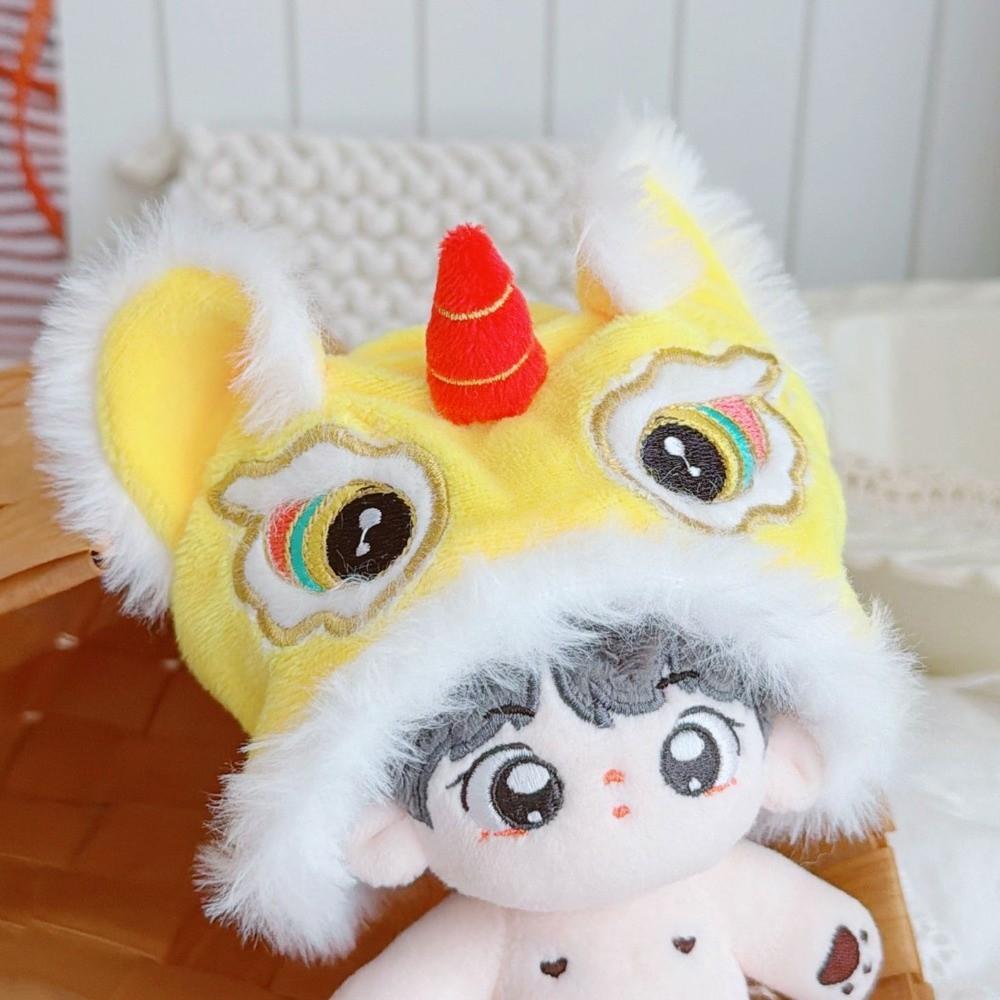 1 set Chinese Style Doll Clothes Outfit Dancing Lion Doll Dress Up Set New Year Gift