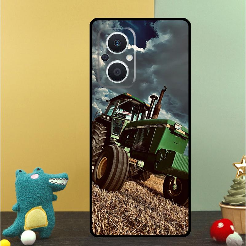Farm Vehicle Tractor Case For OPPO Reno 15 15F 14 13 12 11 10 Pro 14F 13F 12F 11F 8T OPPO Find X9 X8 X6 Pro Cover