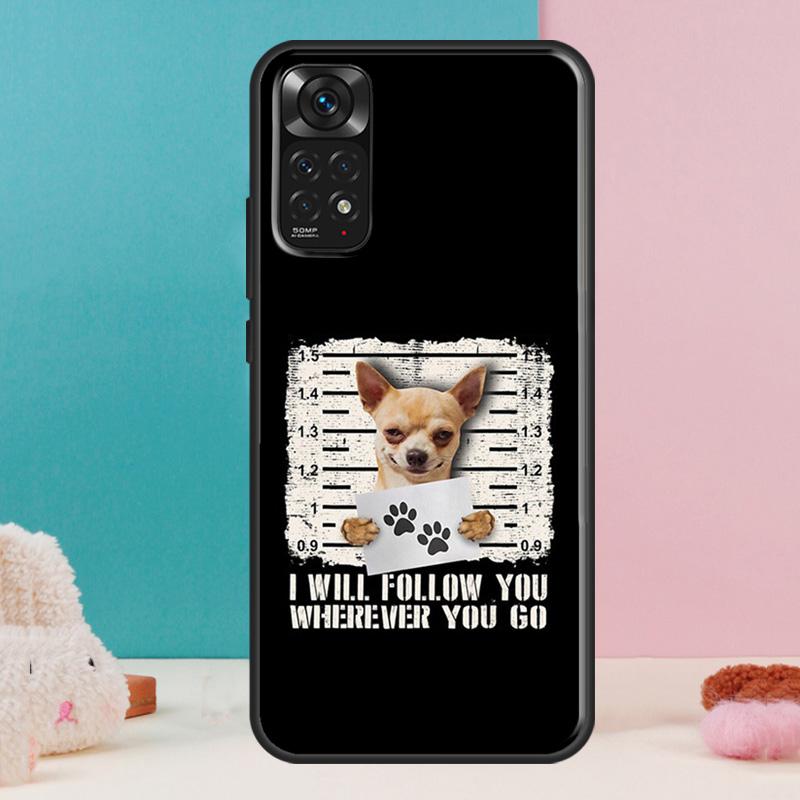 Chihuahua Dog Case For Xiaomi Redmi Note 13 12 Pro 14 11 9 10 9S 10S 11S 12S Redmi 14C 13C 10C 12C Cover