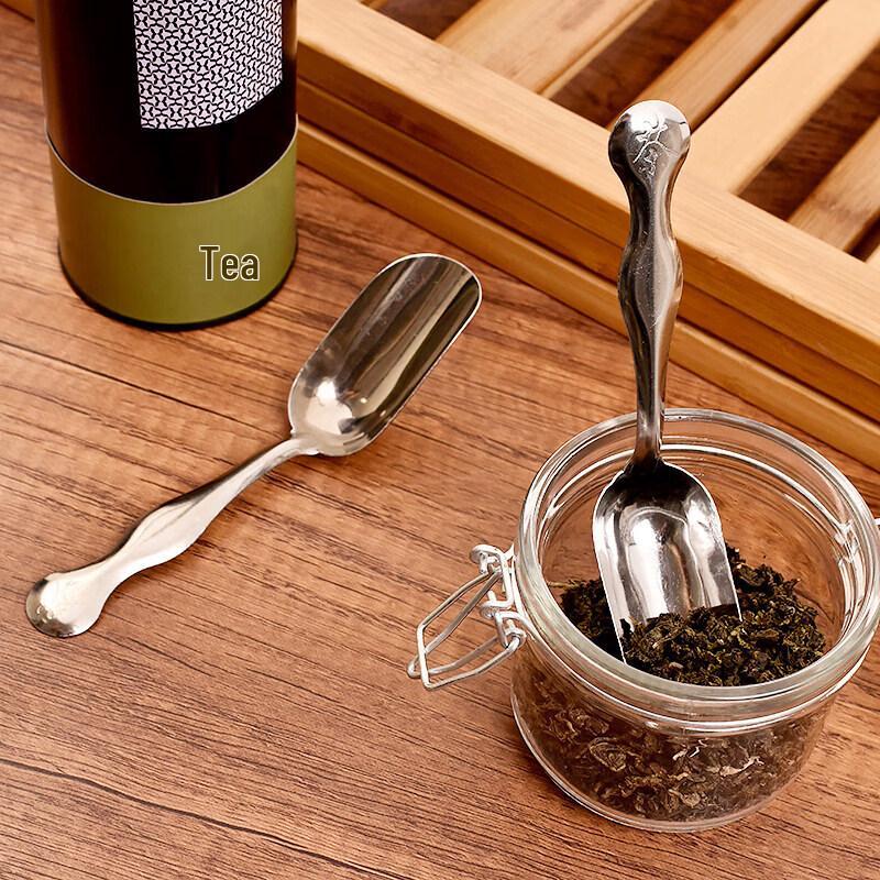 Qiwei Stainless Steel Tea Scoop