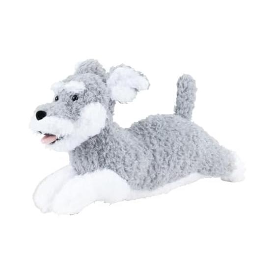 Ribuhaato Welcome Cushion Flappy Miniature Schnauzer (Total Length Approx. 30cm) Cute Dog Stuffed Toy 37253-72