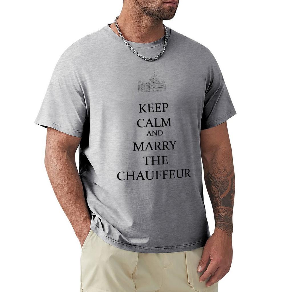Yes Marry The Chauffeur T-Shirt Rapper Graphic Tees Anime Men Workout Shirt