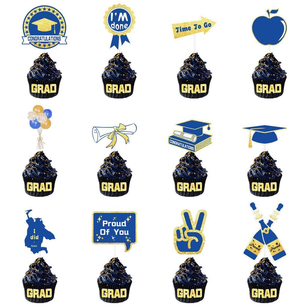 2026 Graduation Party Decoration Set: Banner & Cap Balloon