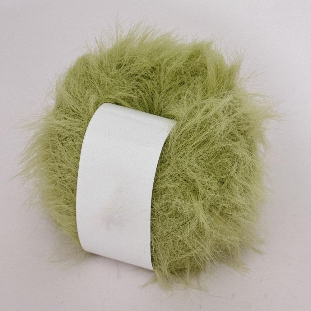 Hand-mixed Mink Fleece Yarn Long Hair Imitation Mink Yarn Soft Fine Wool Yarn For Hand Crochet