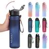 Motivational Water Bottle with Straw Leakproof Sports Water Bottle for Fitness Gym Outdoor Drinking Cup