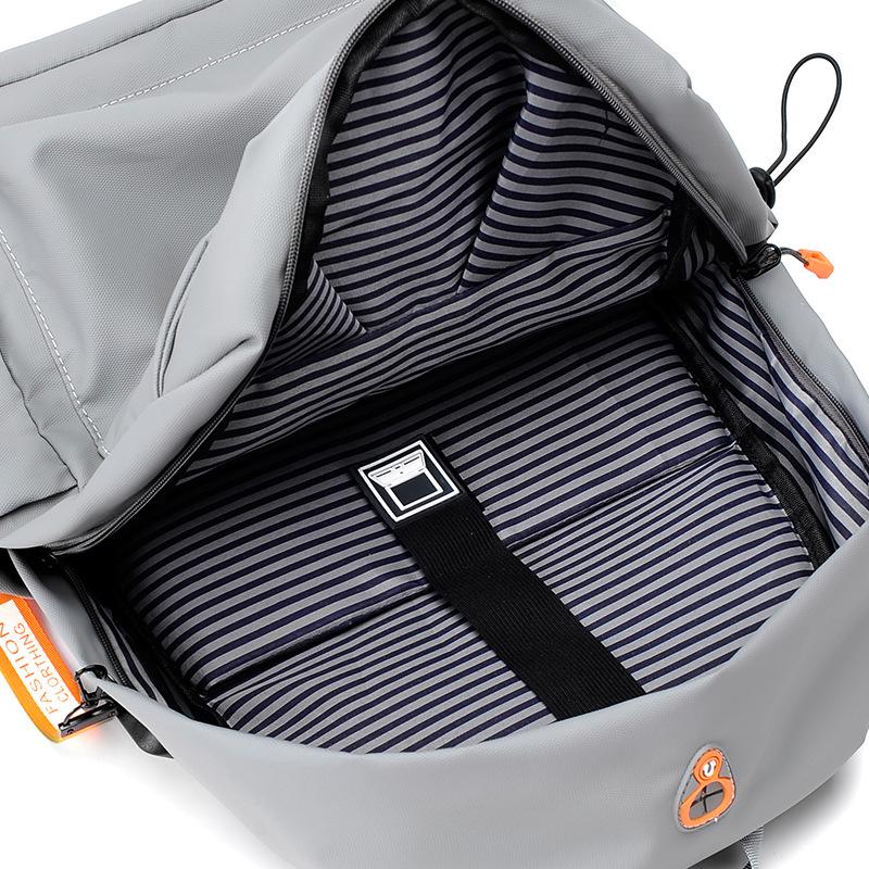 Men's Large Capacity Cross-Border Casual Backpack: Stylish School, Travel, and Laptop Bag