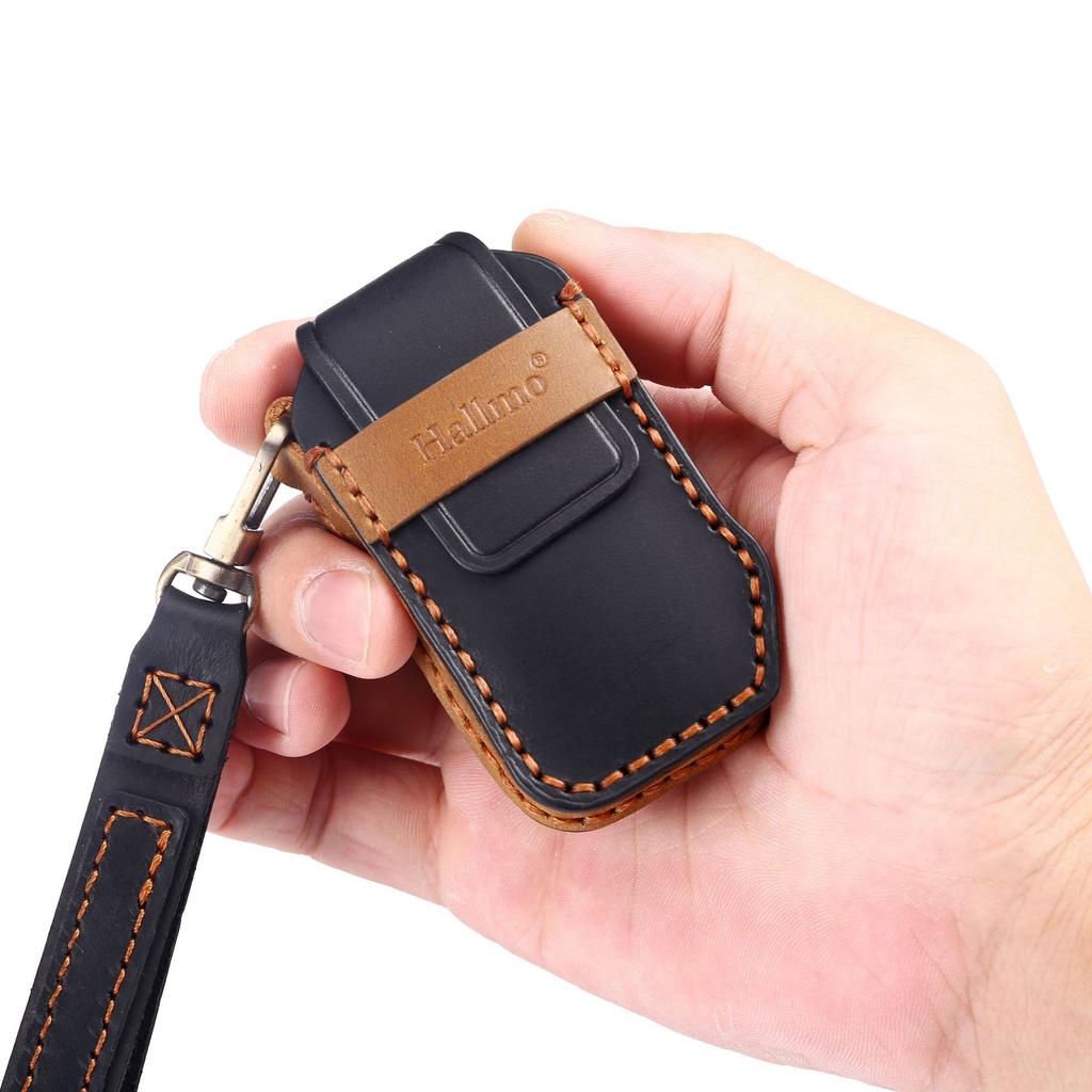 Suitable for Korean Kia key set Kia Solanto Seltos K5 leather key set purely handmade