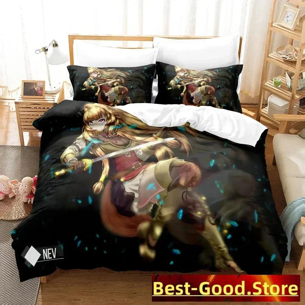 Comforter Fashion 3D The Rising Of The Shield Hero Bedding Sets With Twin Full Queen King Bedclothes