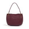 2025 autumn and winter new personalized women's bags, hand-woven bags, large-capacity trendy shoulder bags, textured and fashionable underarm bags