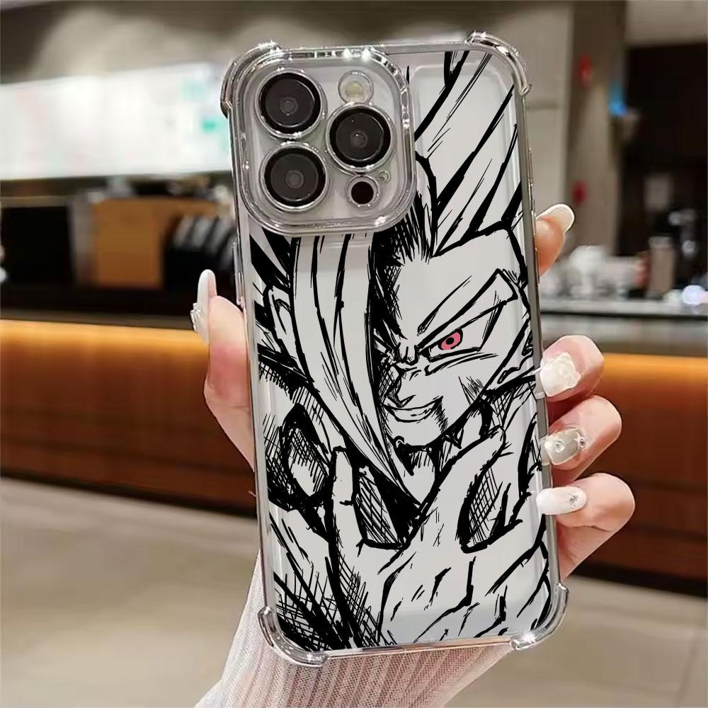 Vegetto Son Goku Piccolo Anime Phone Case For Xiaomi 15T 14T 13 Pro 15 F8 Ultra Poco X7 F7 Pro X5 X6 F5 M7 Soft Shockproof Cover