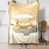 The Adorable Yoda Blanket Is Suitable for Beds Sofas and Various Other Occasions Making It A Perfect Gift for Friends and Family