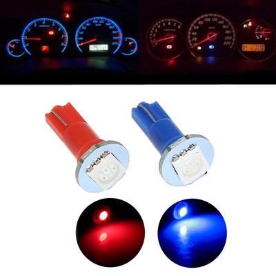 12V Armaturenbrett-Glühbirne T5 LED 5050 SMD Instrumententafellampe Blau