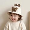 Cartoon Animal Children Sun Hat UV Protection Fisherman Hat Baby Bucket Hat  Outdoor Activities