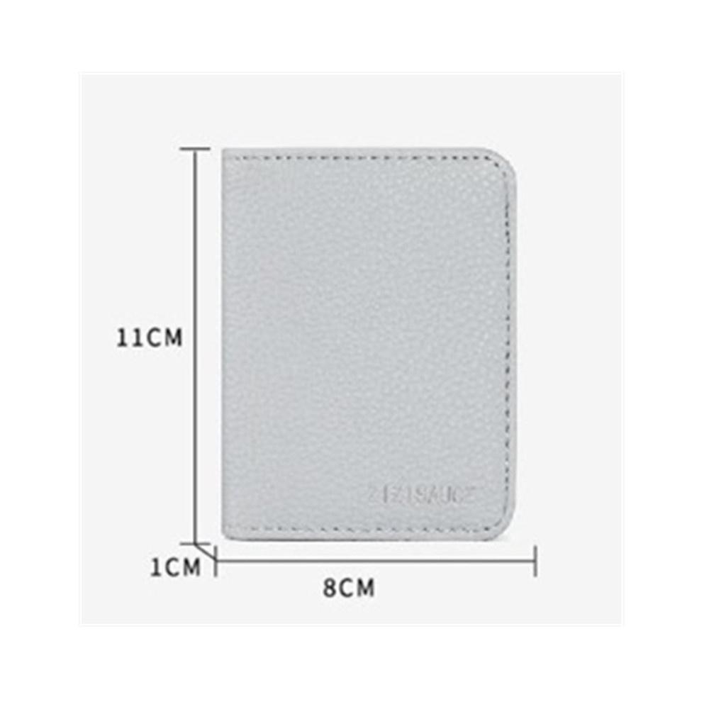 Portable Super Slim Soft Wallet PU Leather Mini Credit Card Wallet Purse Card Holders Men Wallet Thin Small Short Wallets