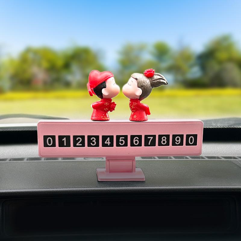 1Pc Creative Car Supplies Moving License Plate Folding Car Hidden Moving License Plate Folding Temporary Parking Number Plate