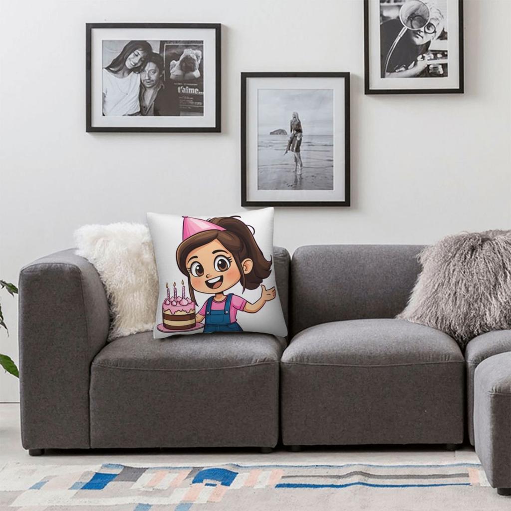 Pillow Case Ms. Rachel Soft Pillow Cover Cute Funny Cushion Cover Design Pillowcases For Chair Sofa Home Decoration