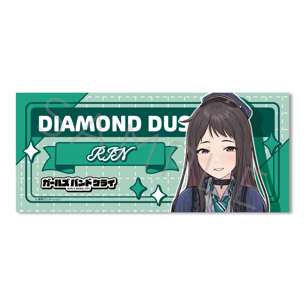 ТВ-аниме «Девичья группа Cry» [Рин] 5-е издание Лицевое полотенце ZJ