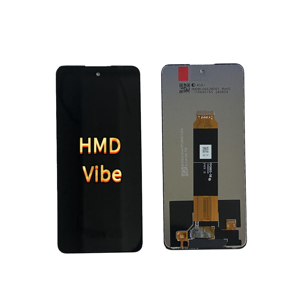 

LCD Screen and Digitizer Full Assembly for HMD Vibe;Black; + Tools