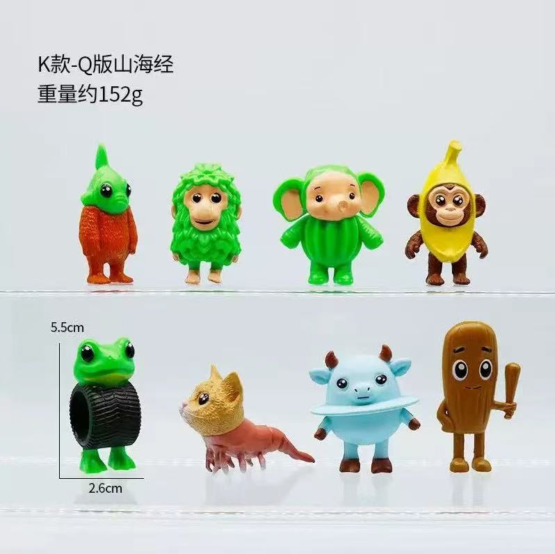 

Latest Figurine Tungtungsahur Strange Shark Animals Figure Desktop Decoration Elephant Figure Ornament Humorous 3D Doll Playthings Present