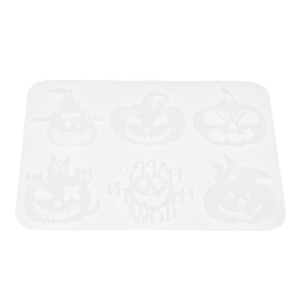 Halloween Silicone Mold Portable Food Grade Silicone Flexible Nonstick Diversification Pumpkin Silicone Mold