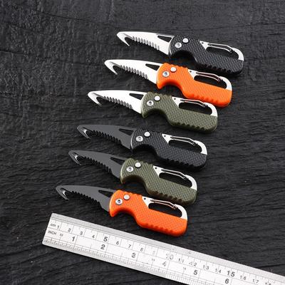 Portable Open Box Tool Quick Open Multi-purpose Outdoor Portable Carry On Survival Folding Knife Car Emergency Rescue EDC Tool