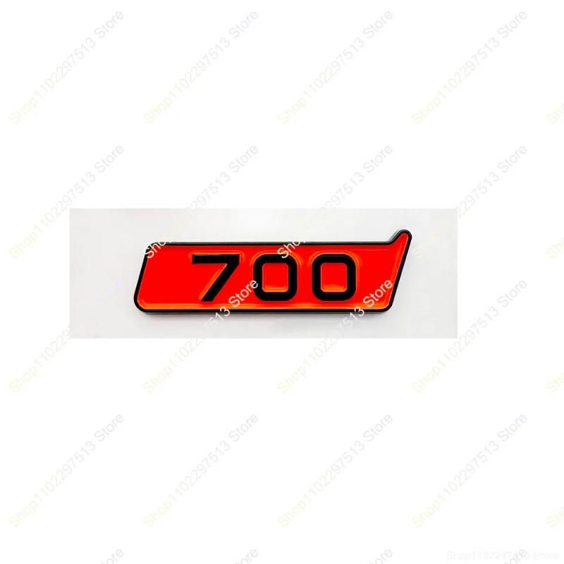 700 800 900 Badge Car Rear Trunk Emblem Stickers for W463 W205 W218 G700 G800 G900 Glossy Black Orange Logo Decoration
