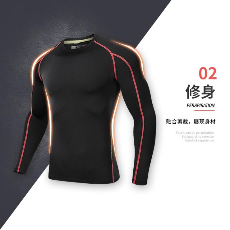 Long Sleeve Cycling Set Thermal Fleece Training Wear Men Running Hiking