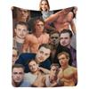Dacre Montgomery Photo Collage Throw Blanket Warm Cozy Throw Blanket for Living Room Couch