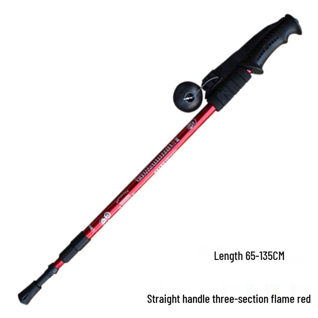 Professional Telescopic Aluminum Trekking Poles – Outdoor & Nordic Walking, Hiking, Climbing, and Mountaineering Equipment.